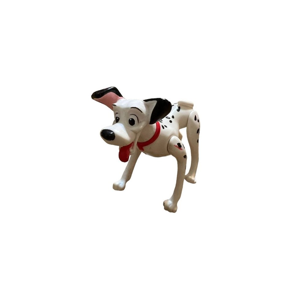2 Disney 101 Dalmatians Figures One is McDonalds One is Posable